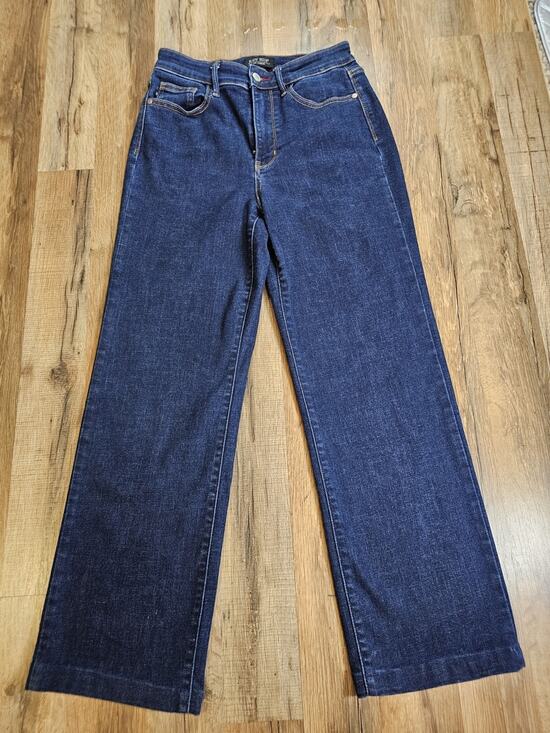 Judy Blue Denim - Judy Blue Wide Leg Straight Fit Women's Size 5/27 Medium Wash